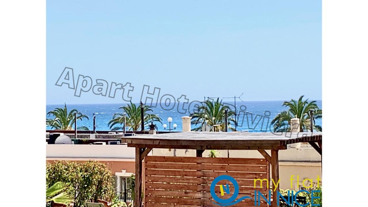 Aparthotel Riviera Nice Cote D'Azur - Old Town - Studio Ac - Sea View - 50M Promenade Des Anglais- La Maison Linda Bagian luar foto