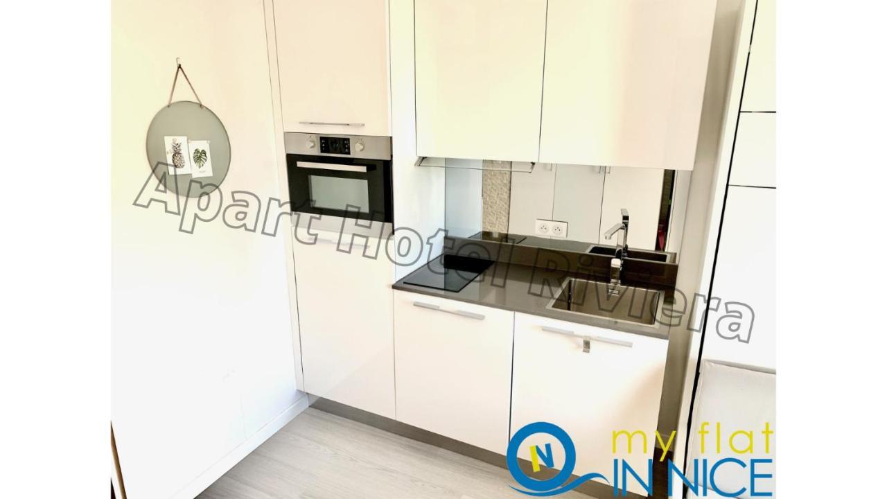 Aparthotel Riviera Nice Cote D'Azur - Old Town - Studio Ac - Sea View - 50M Promenade Des Anglais- La Maison Linda Bagian luar foto