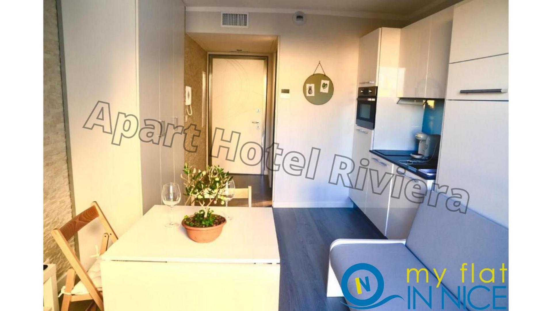 Aparthotel Riviera Nice Cote D'Azur - Old Town - Studio Ac - Sea View - 50M Promenade Des Anglais- La Maison Linda Bagian luar foto